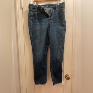 Old Navy OG straight leg dark wash jeans